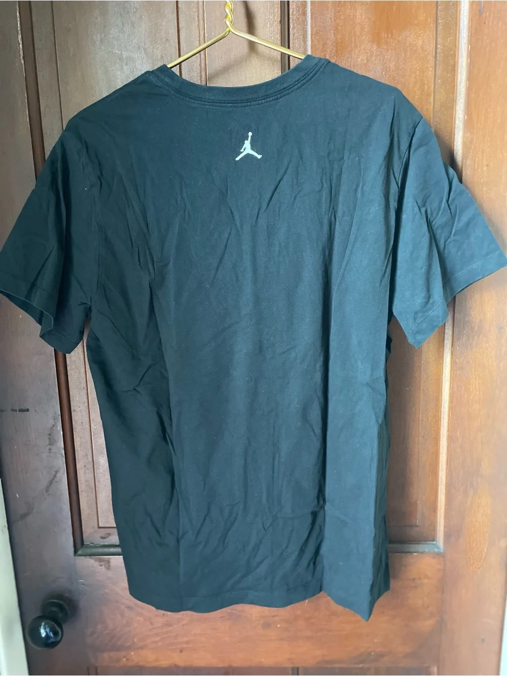 Jordan men's size extra large short sleeve black shirt